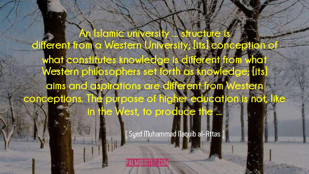 Higher Education quotes by Syed Muhammad Naquib Al-Attas