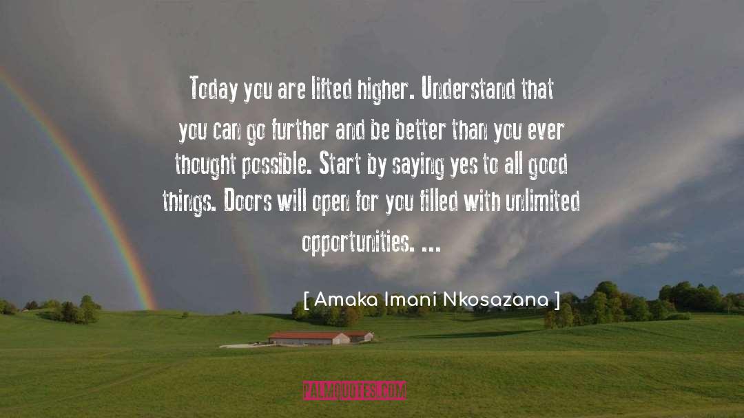 Higher Entity quotes by Amaka Imani Nkosazana