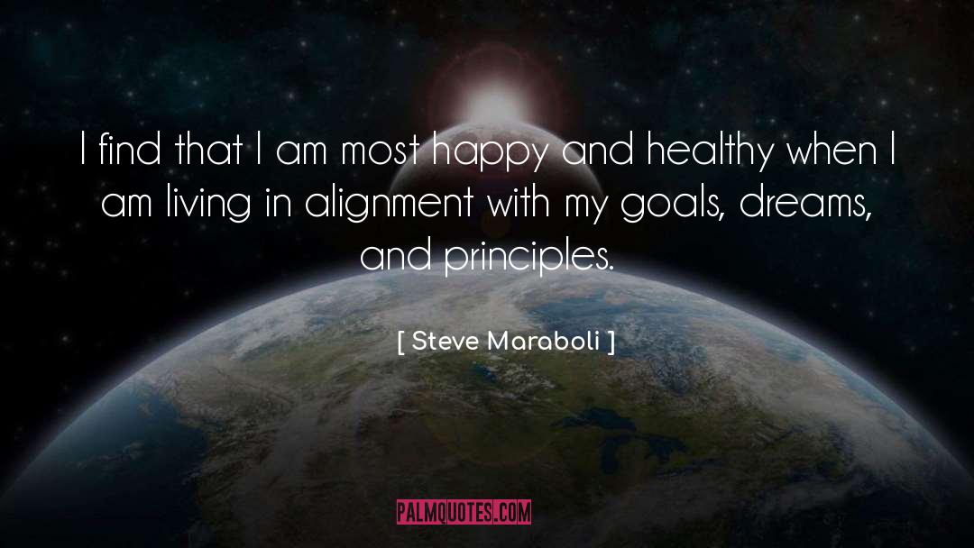 Higher Goals quotes by Steve Maraboli