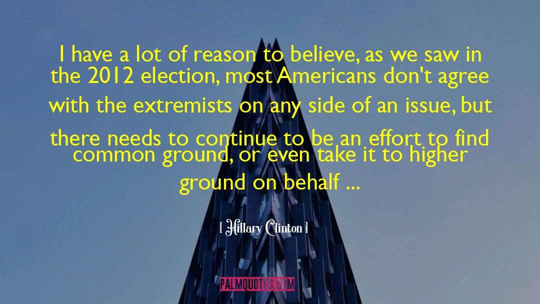 Higher Ground quotes by Hillary Clinton