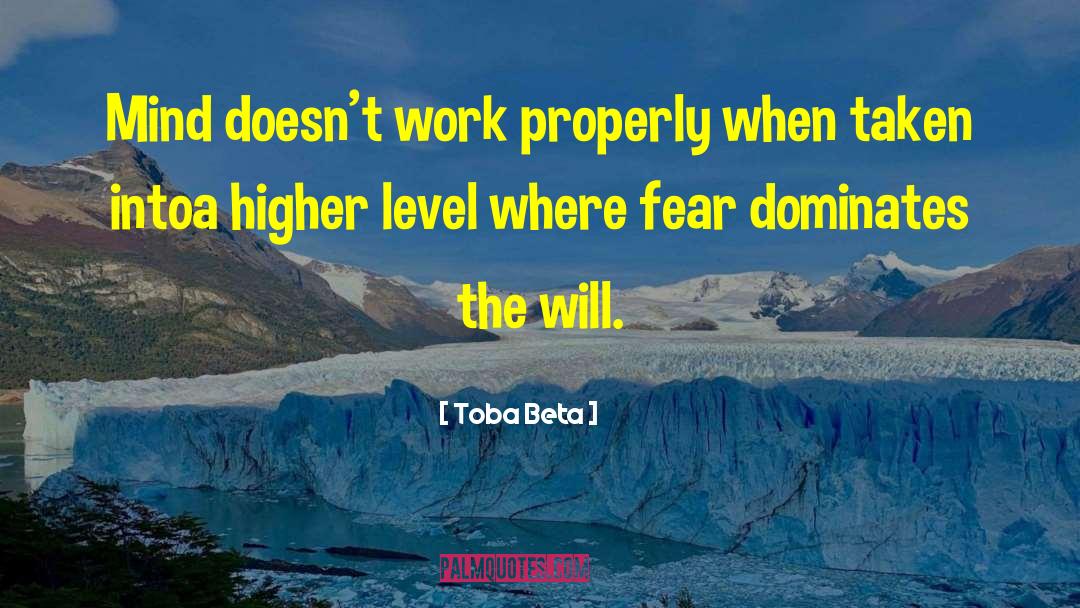 Higher Level quotes by Toba Beta