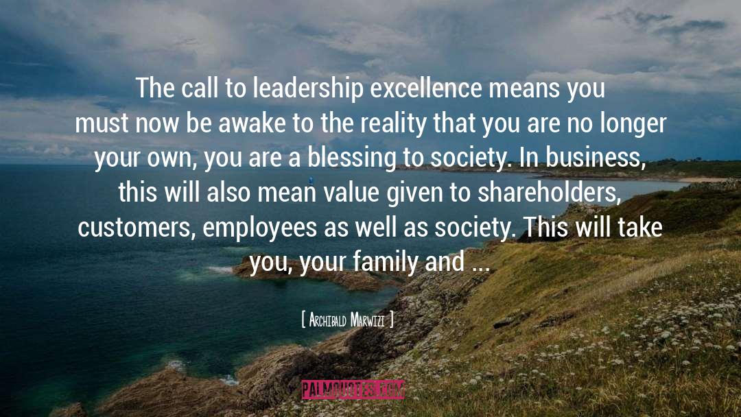 Higher Level quotes by Archibald Marwizi