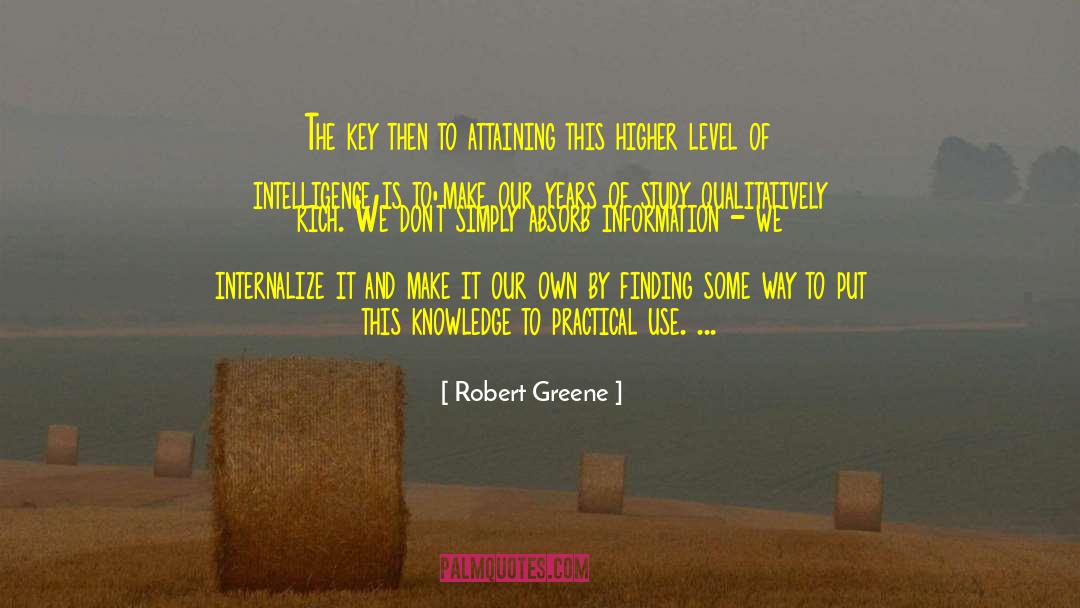 Higher Level quotes by Robert Greene