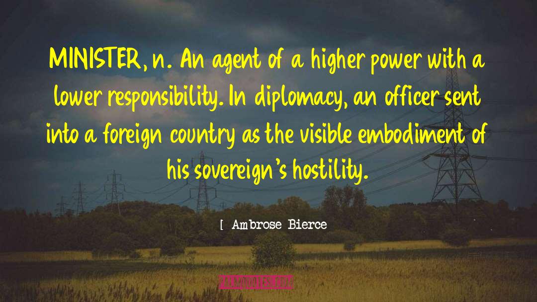 Higher Power quotes by Ambrose Bierce