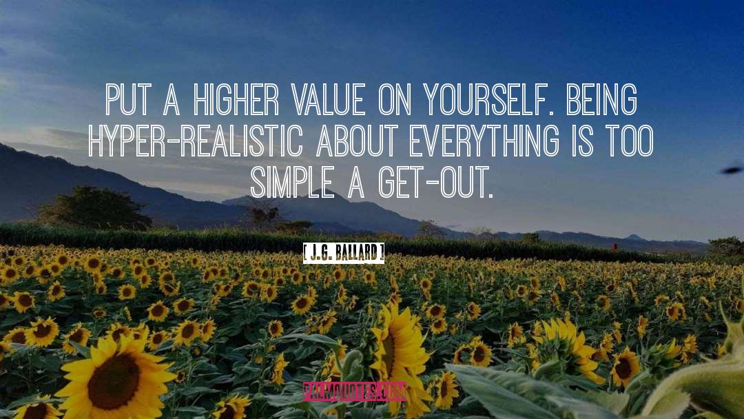 Higher Value quotes by J.G. Ballard