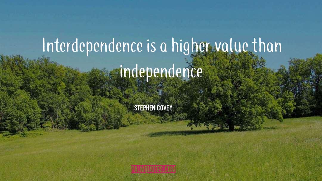 Higher Value quotes by Stephen Covey