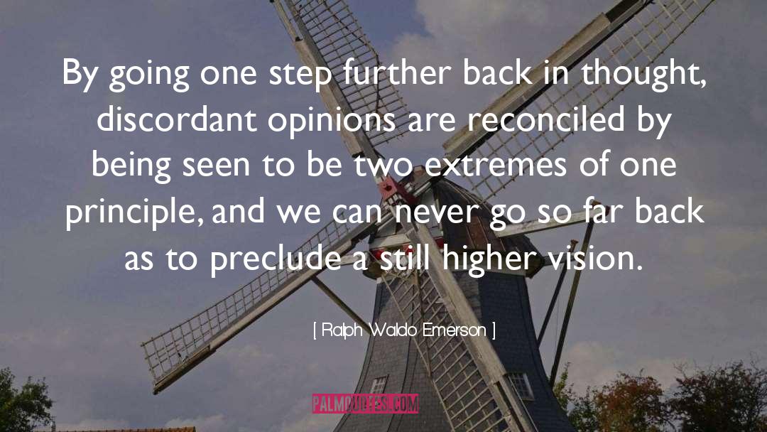 Higher Vision quotes by Ralph Waldo Emerson