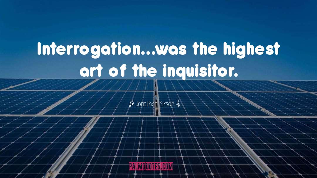 Highest Art quotes by Jonathan Kirsch