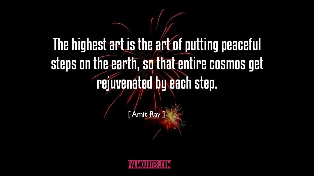 Highest Art quotes by Amit Ray