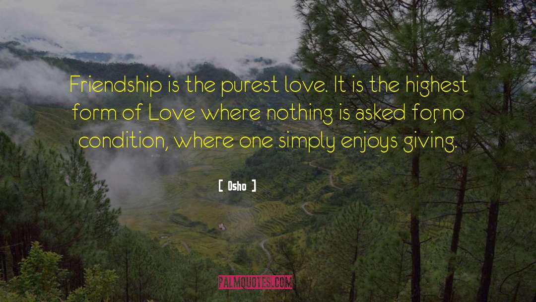 Highest Form Of Love quotes by Osho