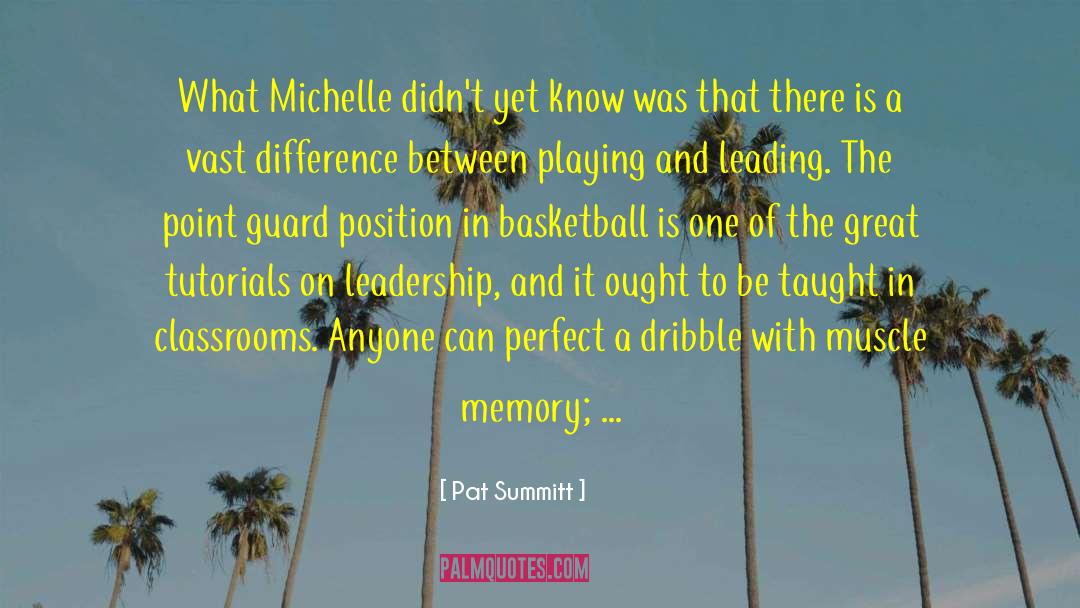 Highland Guard quotes by Pat Summitt