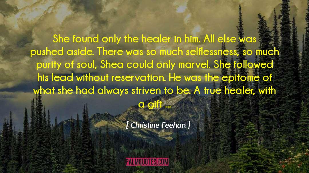 Highland Healer quotes by Christine Feehan