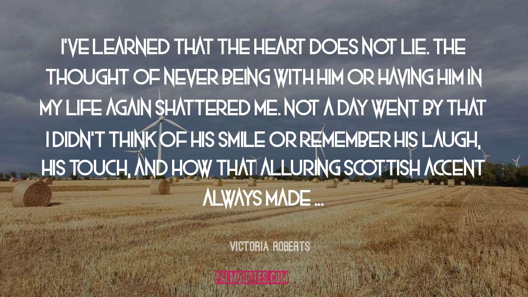 Highlands Romance quotes by Victoria Roberts