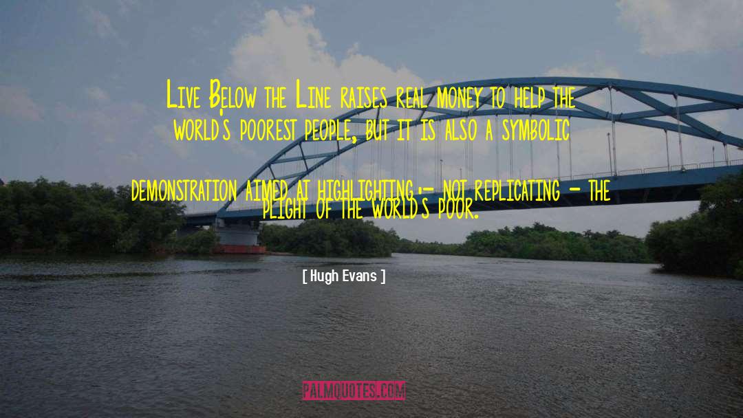 Highlighting quotes by Hugh Evans