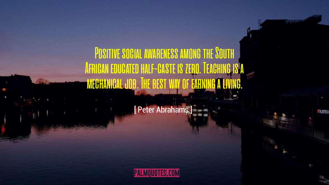 Highly Positive quotes by Peter Abrahams