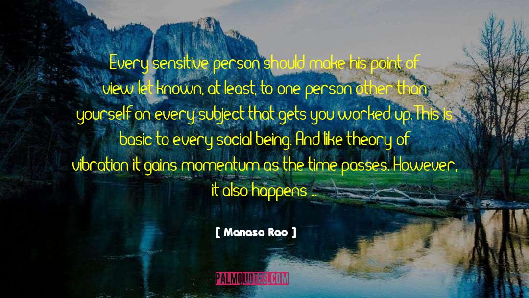 Highly Sensitive People quotes by Manasa Rao