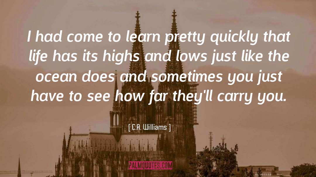 Highs And Lows quotes by C.A. Williams