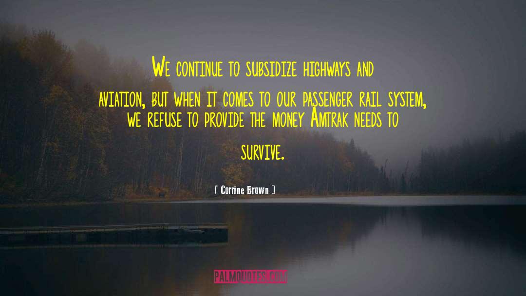 Highways quotes by Corrine Brown