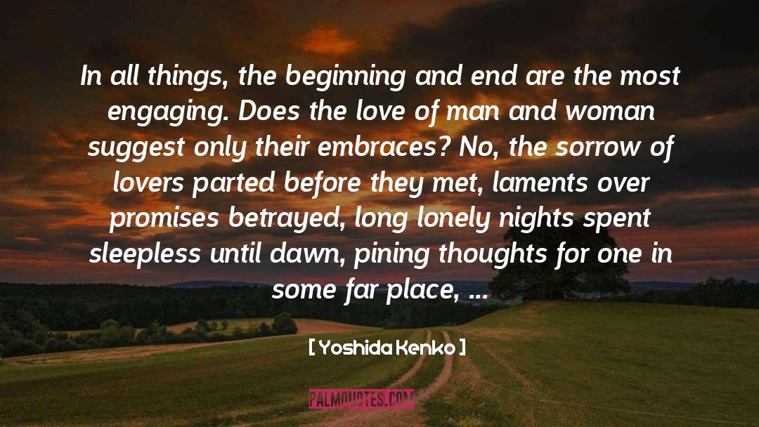 Higland Romance quotes by Yoshida Kenko