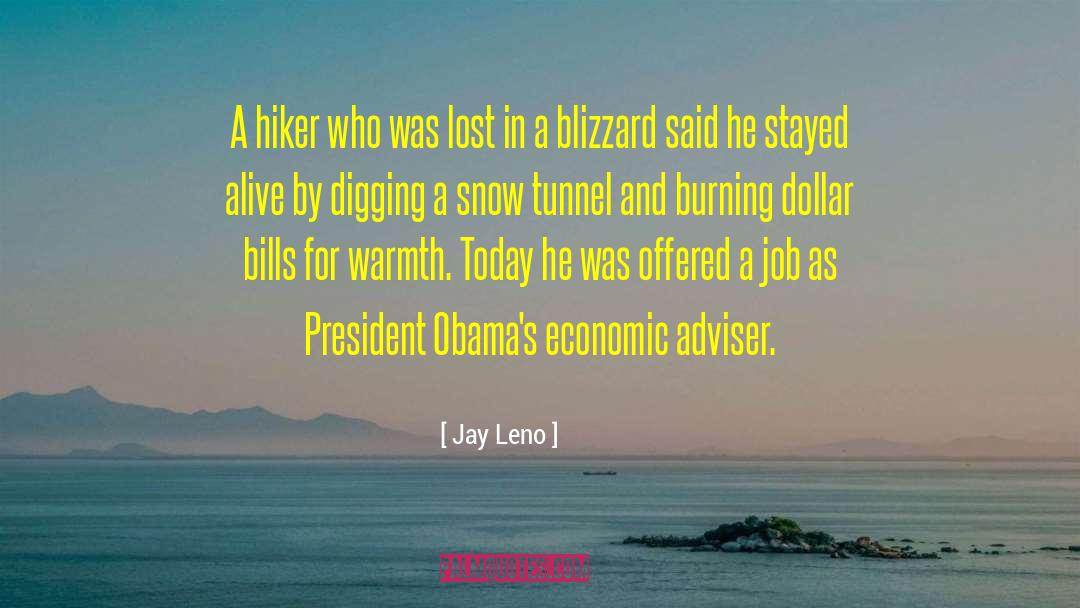 Hiker quotes by Jay Leno