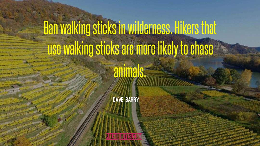 Hiker quotes by Dave Barry