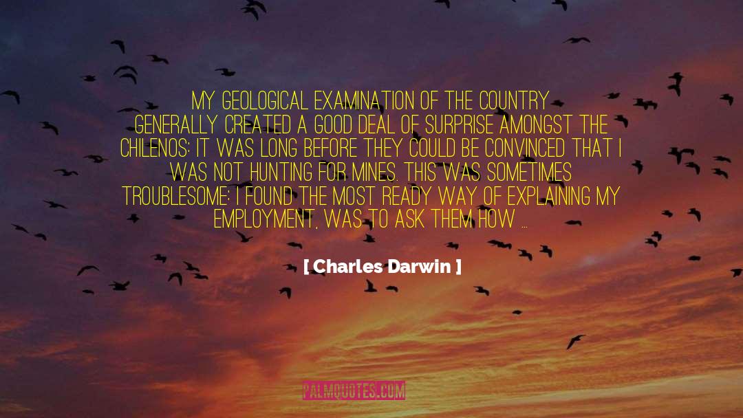 Hiking In The Mountains quotes by Charles Darwin