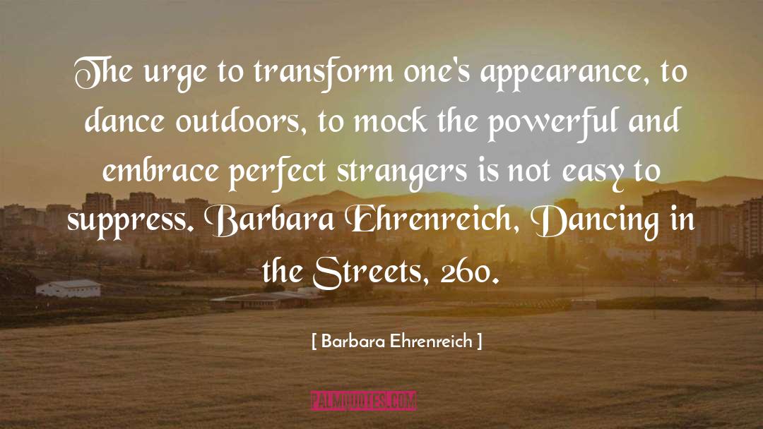 Hiking Outdoors quotes by Barbara Ehrenreich