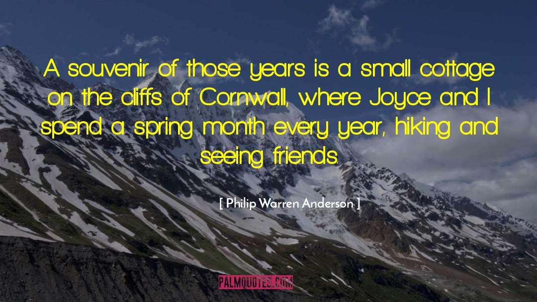 Hiking Outdoors quotes by Philip Warren Anderson