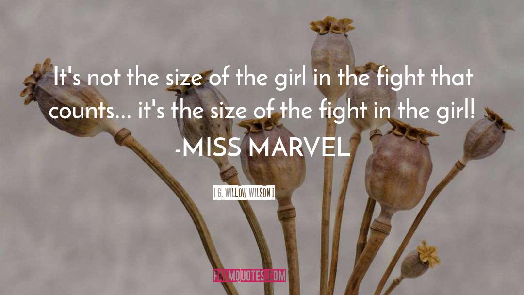 Hilarious Girl Power quotes by G. Willow Wilson