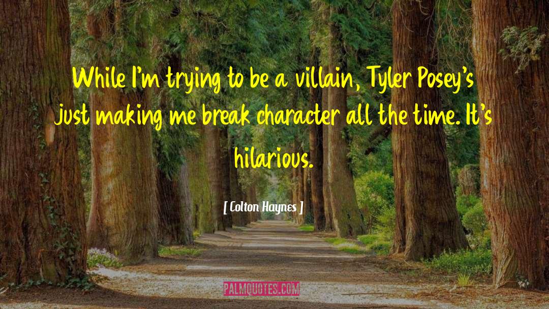 Hilarious Nerd quotes by Colton Haynes