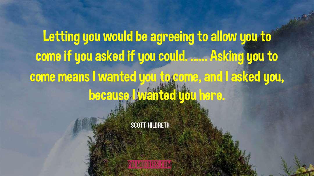 Hilarious Romance quotes by Scott Hildreth