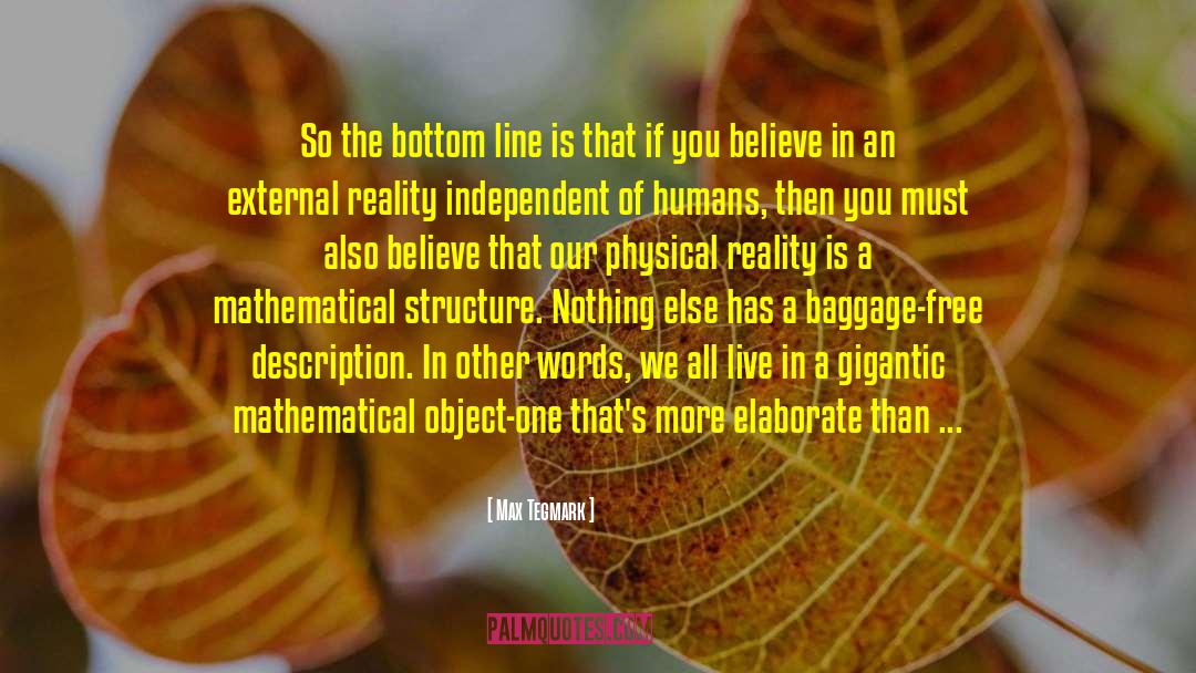 Hilbert quotes by Max Tegmark