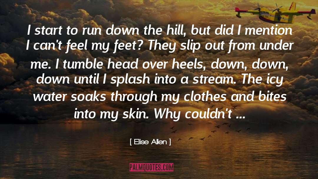 Hill And Water quotes by Elise Allen