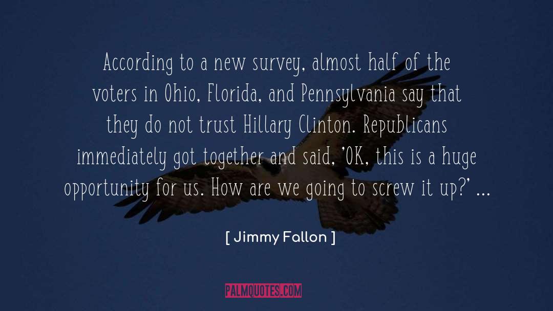 Hillary Clinton quotes by Jimmy Fallon