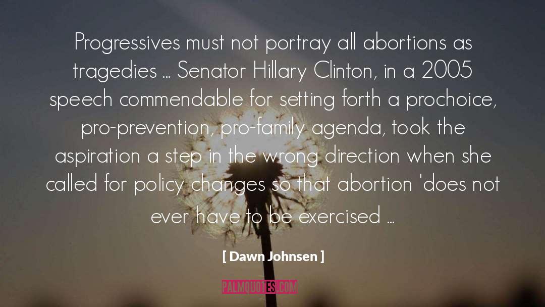 Hillary Clinton quotes by Dawn Johnsen