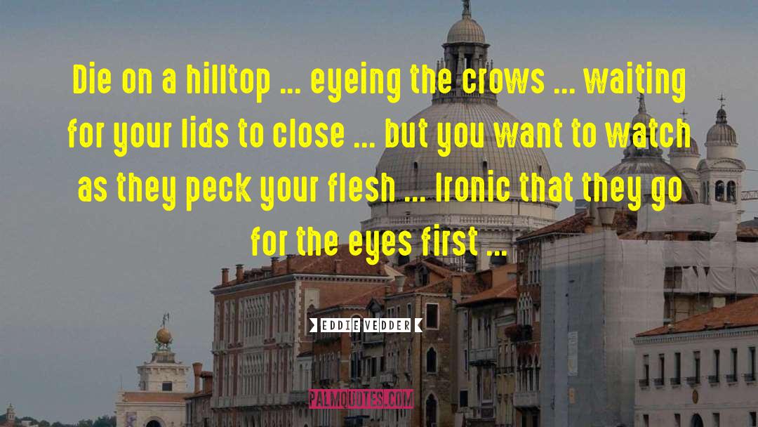 Hilltop quotes by Eddie Vedder