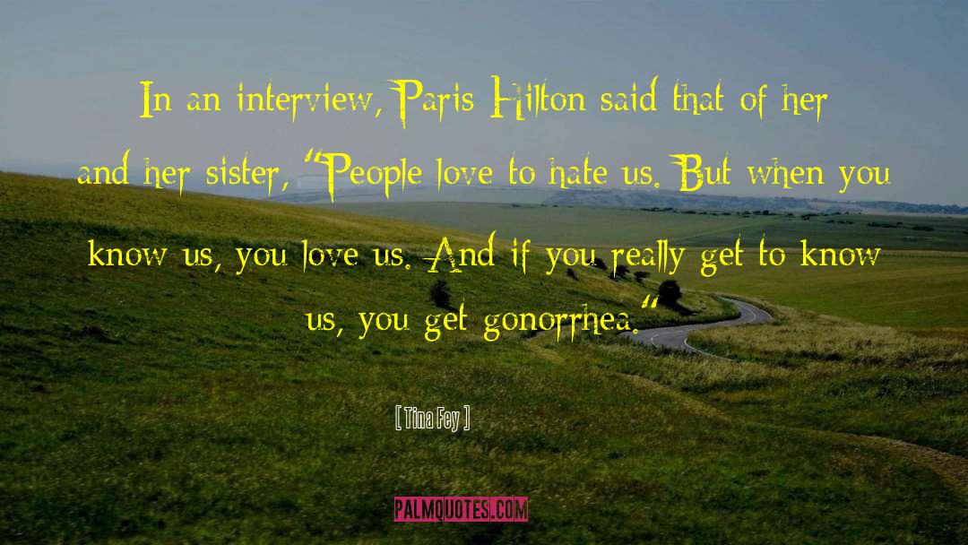 Hilton quotes by Tina Fey