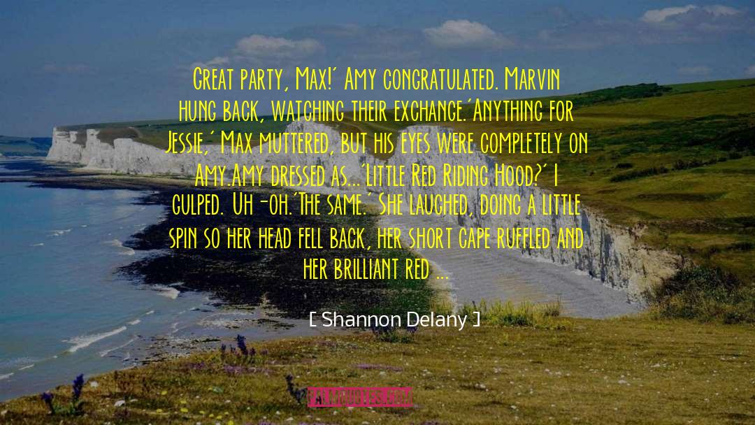 Him And Her quotes by Shannon Delany