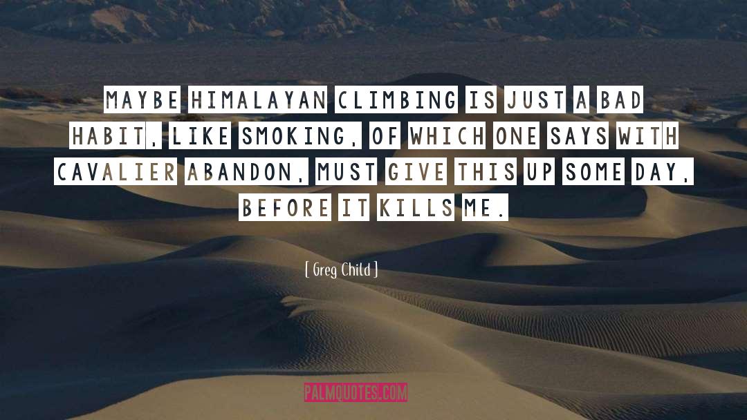 Himalayan quotes by Greg Child