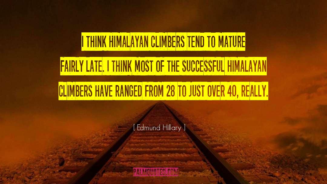 Himalayan quotes by Edmund Hillary