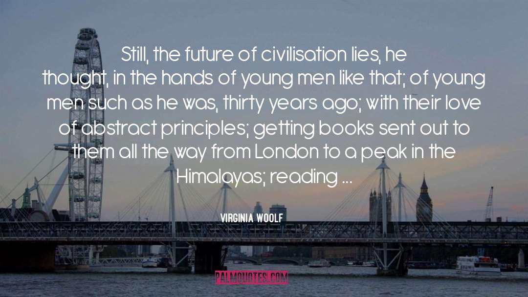 Himalayas quotes by Virginia Woolf