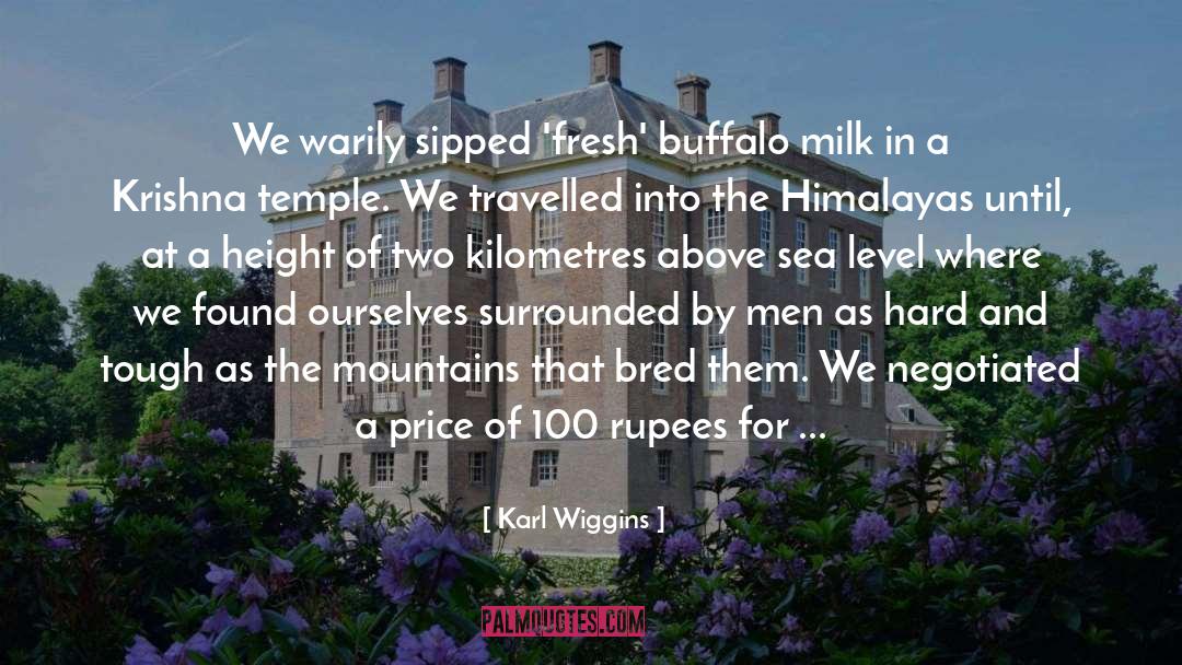 Himalayas quotes by Karl Wiggins