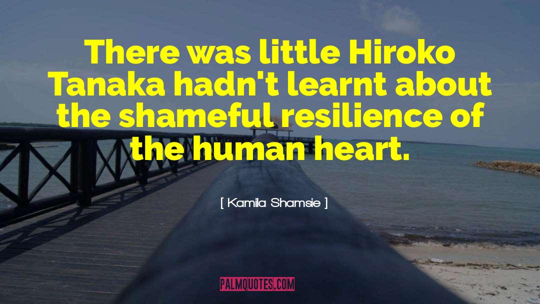 Hinagata Hiroko quotes by Kamila Shamsie