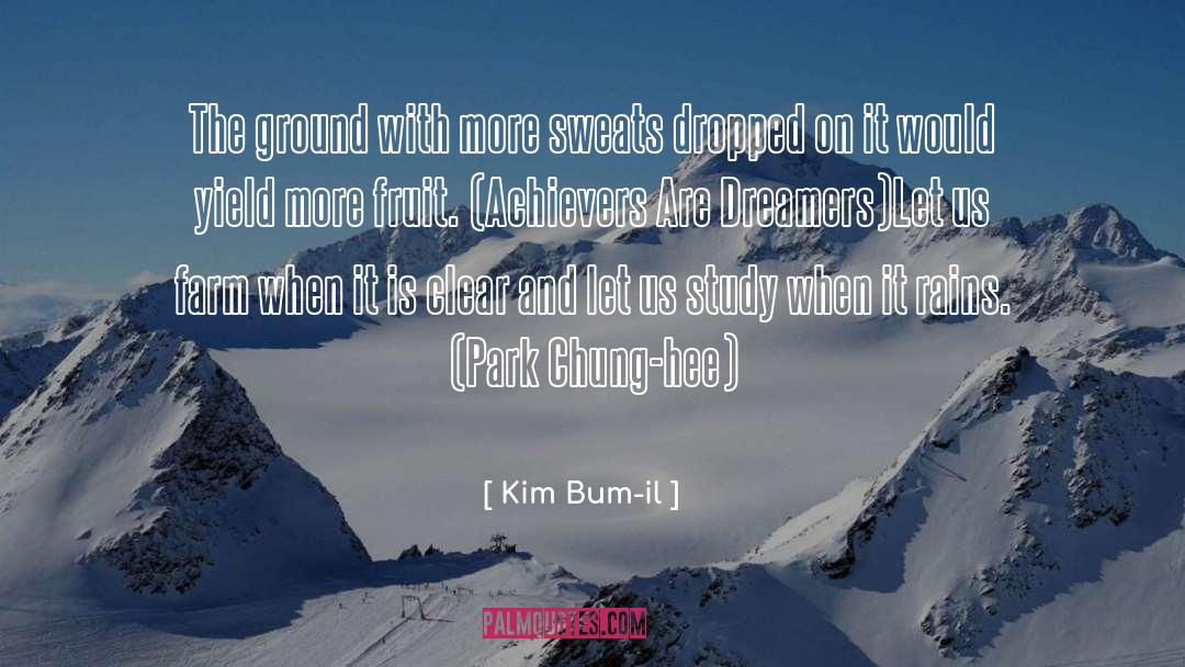 Hincks Farm quotes by Kim Bum-il