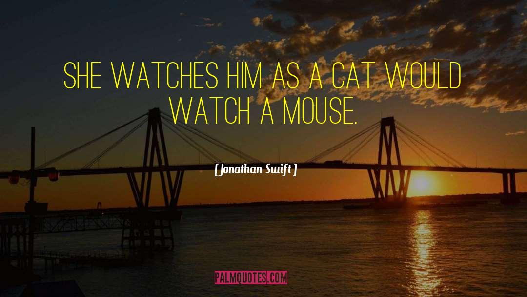 Hindash Cat quotes by Jonathan Swift