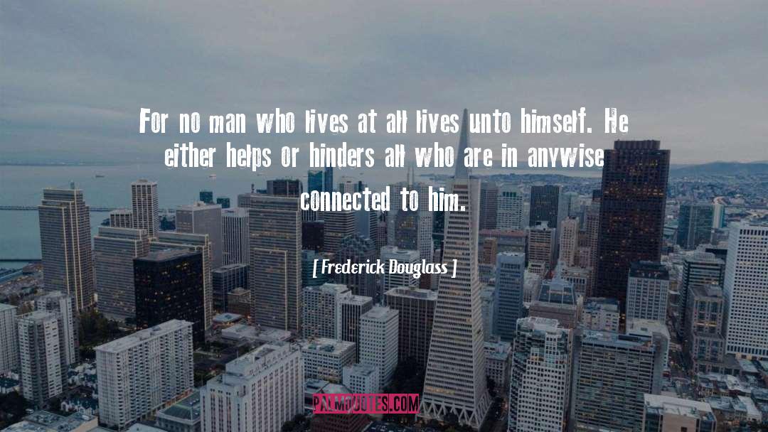 Hinders quotes by Frederick Douglass