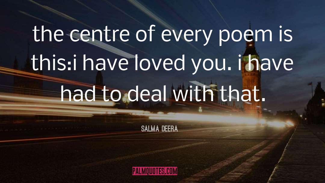 Hindi Poem quotes by Salma Deera