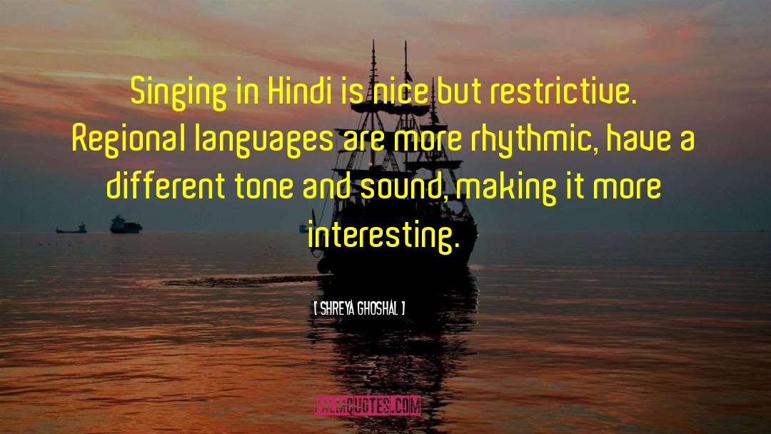 Hindi Zahra quotes by Shreya Ghoshal