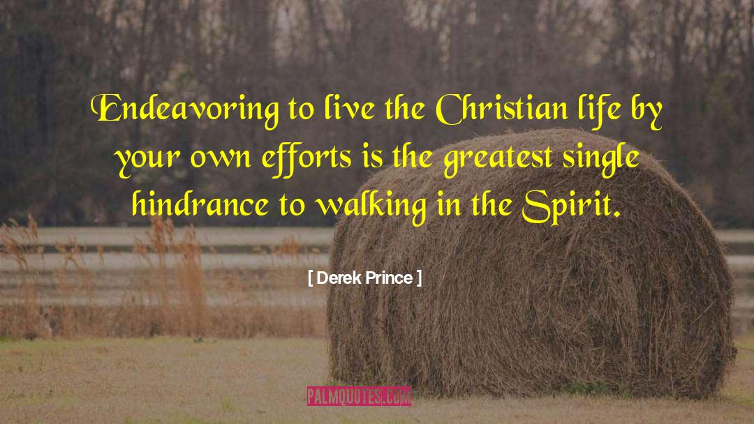 Hindrance quotes by Derek Prince