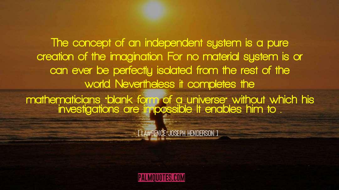 Hindu Concept Of The Universe quotes by Lawrence Joseph Henderson